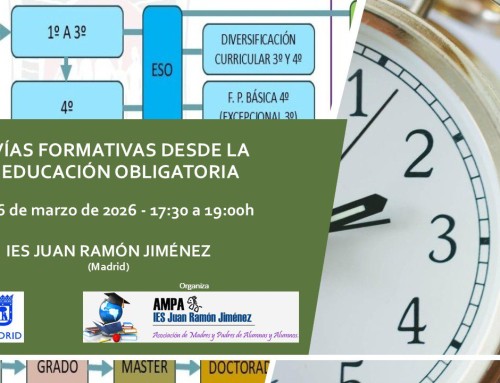 TALLER DE ORIENTACIÓN: VÍAS FORMATIVAS DESDE LA EDUCACIÓN OBLIGATORIA