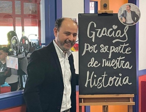 JOSE MARIA, EL PROFE DE ARTE QUE SUPO HACER HISTORIA EN EL IES. YA TIENE UN AULA PROPIA